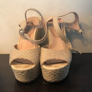 Charles David Espadrille Wedges